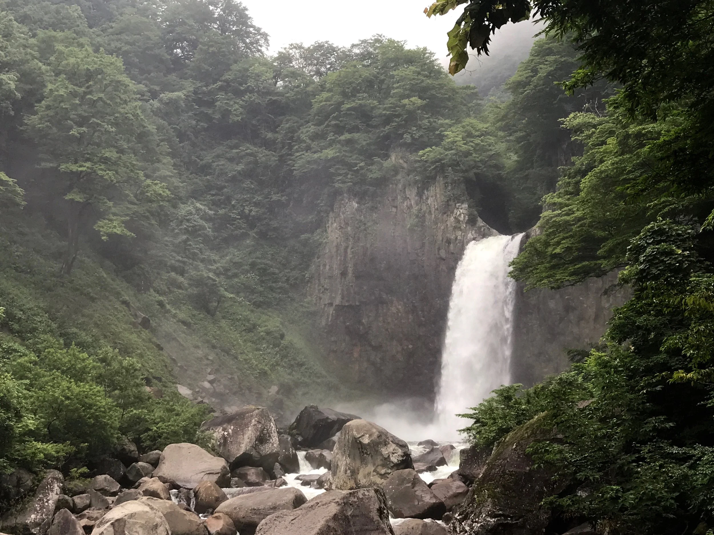 Waterfall near Akakura